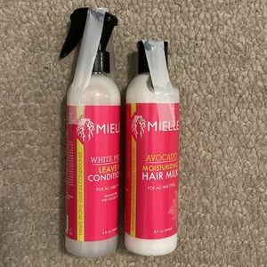 Mielle Organics White Peony LeaveIn Conditioner & Avocado Moisturizing Hair Milk